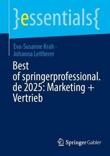 Best of springerprofessional.de 2025: Marketing + Vertrieb