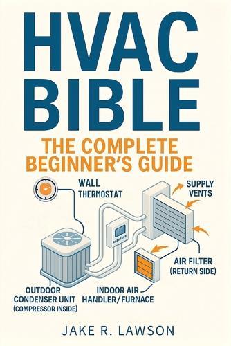 HVAC Bible: The Complete Beginner's Guide: Master HVAC Systems with Visual Guides, Step-by-Step Lessons, Troubleshooting, Maintenance, and Certification Skills