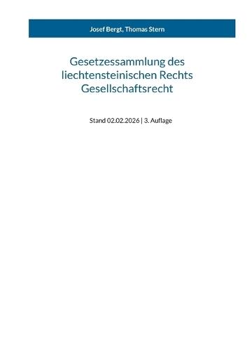 Gesetzessammlung des liechtensteinischen Rechts - Gesellschaftsrecht