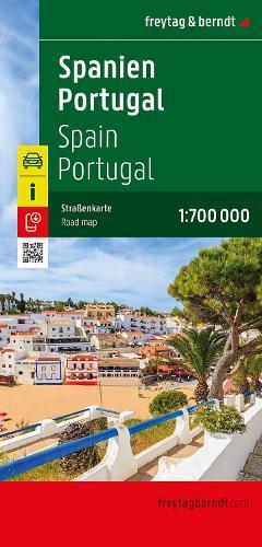 Spain and Portugal Road Map: 1:700,000 map