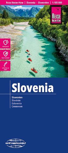 Slovenia Map 1:185,000 scale: World Mapping Project