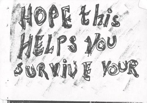 Hope This Helps You Survive Your Gallery Visit