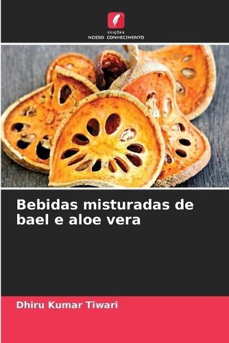 Bebidas misturadas de bael e aloe vera