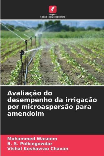 Avaliação do desempenho da irrigação por microaspersão para amendoim