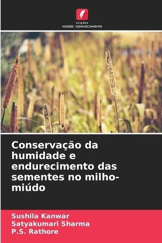 Conservação da humidade e endurecimento das sementes no milho-miúdo