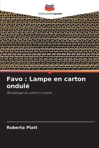 Favo: Lampe en carton ondulé