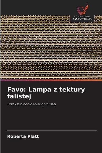 Favo: Lampa z tektury falistej