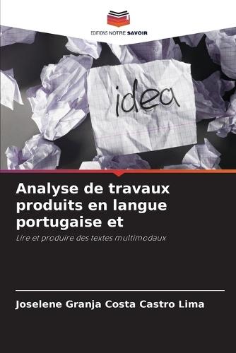 Analyse de travaux produits en langue portugaise et