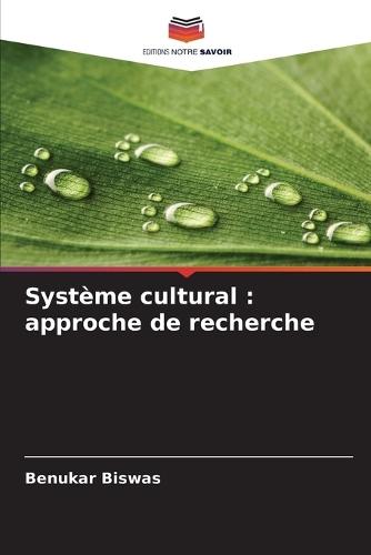 Système cultural: approche de recherche
