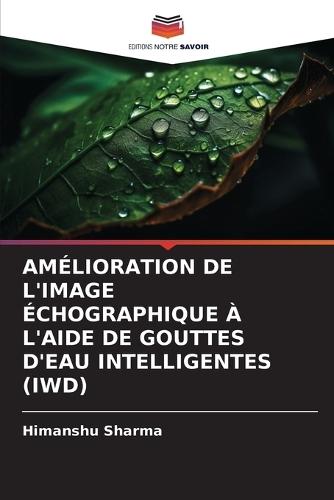 Amélioration de l'Image Échographique À l'Aide de Gouttes d'Eau Intelligentes (Iwd)