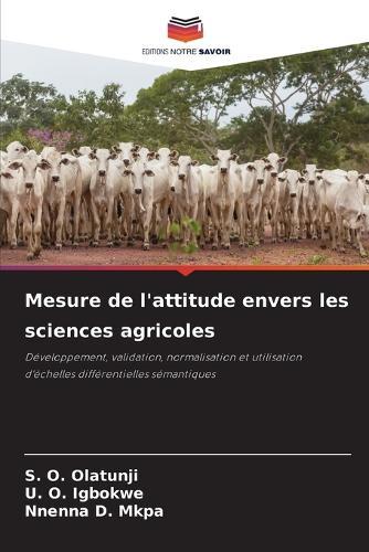 Mesure de l'attitude envers les sciences agricoles