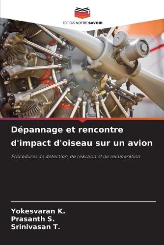 Dépannage et rencontre d'impact d'oiseau sur un avion