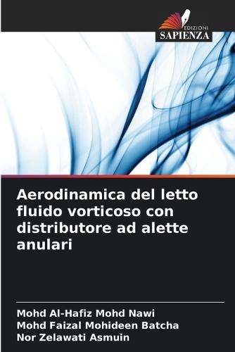 Aerodinamica del letto fluido vorticoso con distributore ad alette anulari
