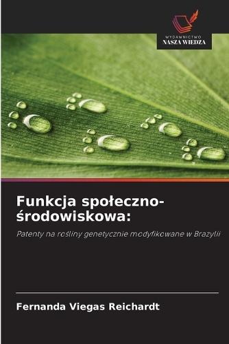 Funkcja spoleczno-&#347;rodowiskowa