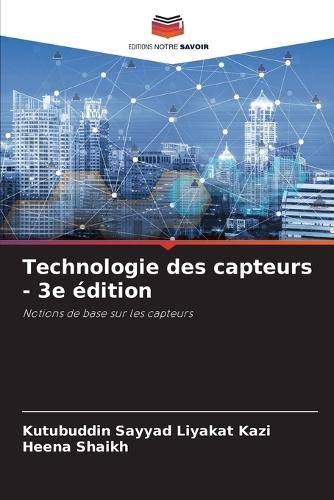 Technologie des capteurs - 3e édition