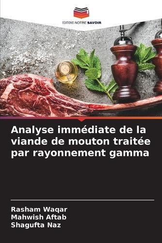 Analyse immédiate de la viande de mouton traitée par rayonnement gamma