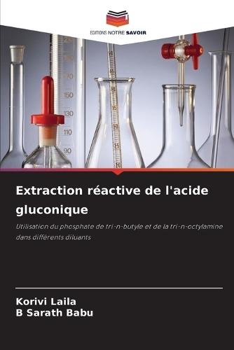 Extraction réactive de l'acide gluconique