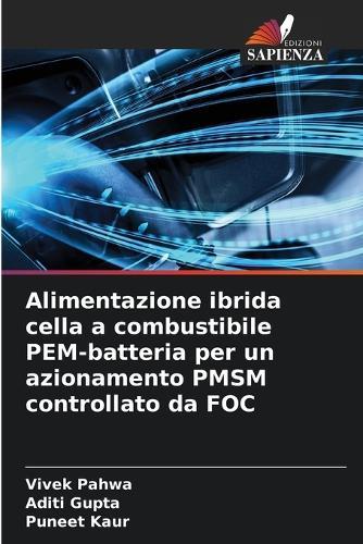 Alimentazione ibrida cella a combustibile PEM-batteria per un azionamento PMSM controllato da FOC