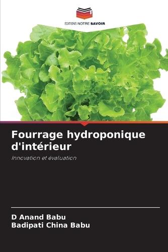 Fourrage hydroponique d'intérieur