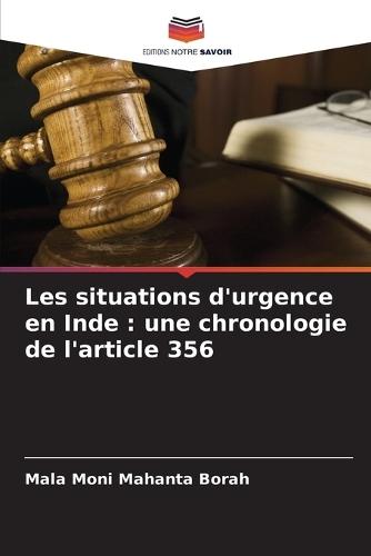 Les situations d'urgence en Inde: une chronologie de l'article 356