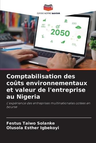 Comptabilisation des coûts environnementaux et valeur de l'entreprise au Nigeria
