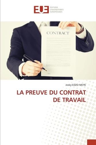 La Preuve Du Contrat de Travail
