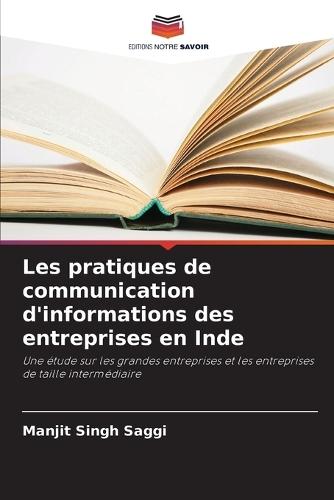 Les pratiques de communication d'informations des entreprises en Inde