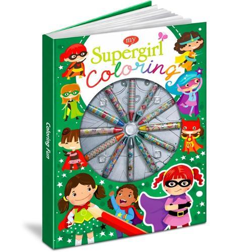 My Super Girl Colouring Book (Edition01)