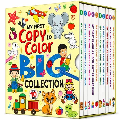Copy to Colour Big Collection Set Of 10 Books (Edition01)