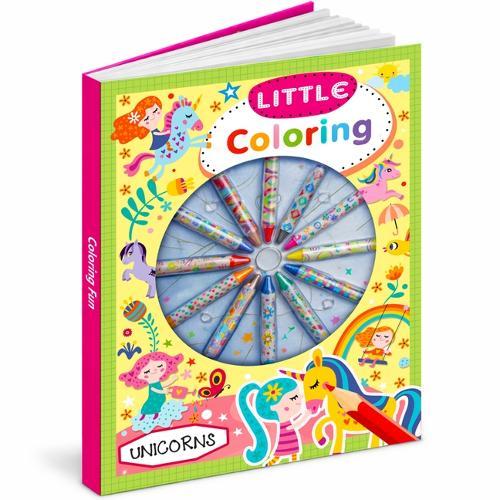 Unicorns Little Colouring Book (Edition01)