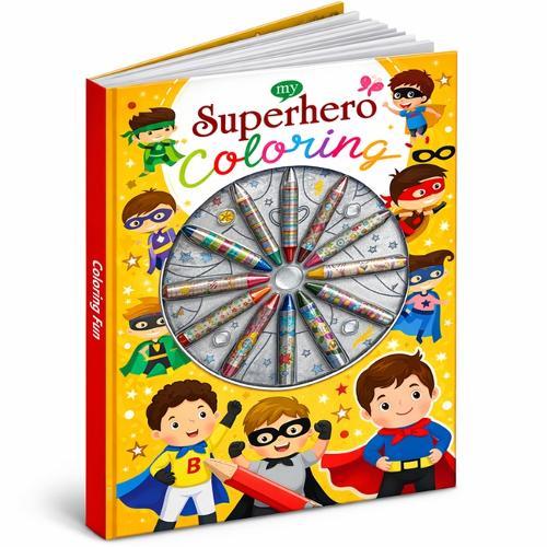 My Super Hero Colouring Book (Edition01)