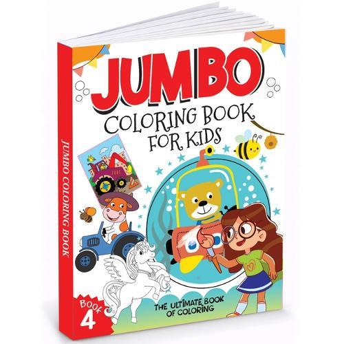 Jumbo coloring book-4 (Edition01)