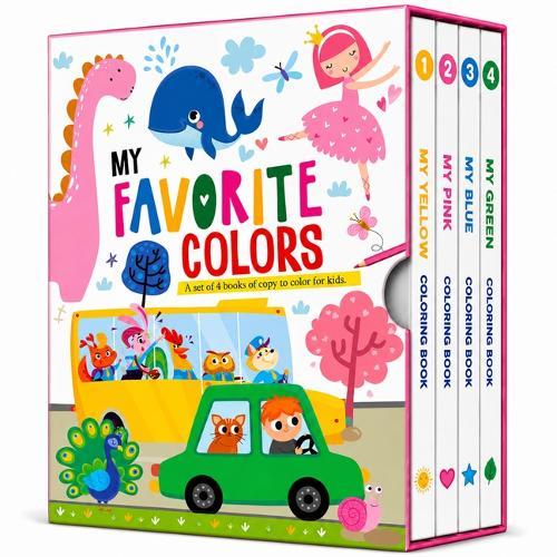 My Favourite Colours 4 Books Set (Edition01)