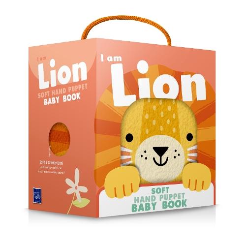 Soft Hand Puppet Baby Book Lion