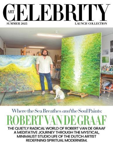 Art Celebrity Launch Collection Summer 2025 - Robert Van De Graaf: The Quietly Radical World of Robert Van De Graaf. A Meditative Journey through the Mystical, Minimalist Studio Life of the Dutch Artist Redefining Spiritual Modernism
