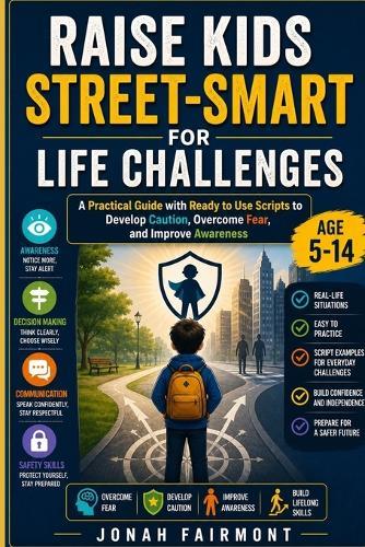 Raise kids street-smart for life challenges: A Practical Guide with Ready to Use Scripts to Develop Caution, Overcome Fear, and Improve Awareness