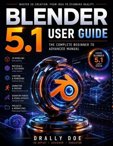 Blender 5.1 User Guide: The Complete Beginner to Advanced Manual.
