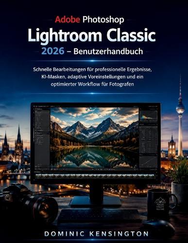 Adobe Photoshop Lightroom Classic 2026 Benutzerhandbuch: Schnelle Bearbeitungen für professionelle Ergebnisse, KI-Masken, adaptive Voreinstellungen und ein optimierter Workflow für Fotografen