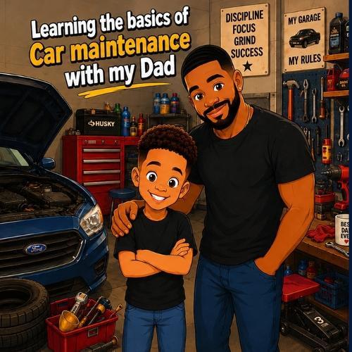 Learning car maintenance with my dad