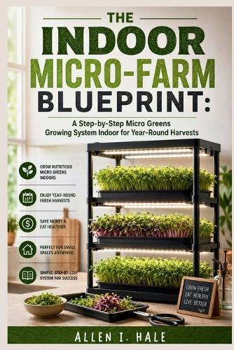 The Indoor Micro-Farm Blueprint: A Step-by-Step Micro Greens Growing System Indoor for Year-Round Harvests