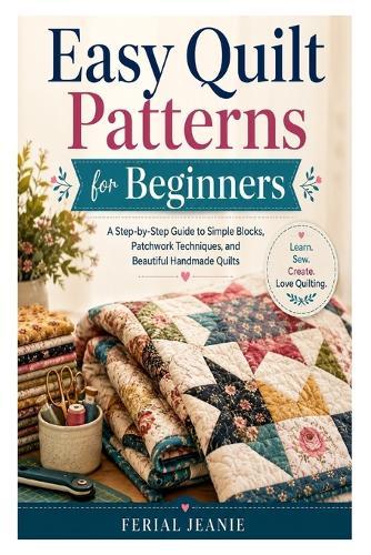 Easy Quilt Patterns for Beginners: A Step-by-Step Guide to Simple Blocks, Patchwork Techniques, and Beautiful Handmade Quilts