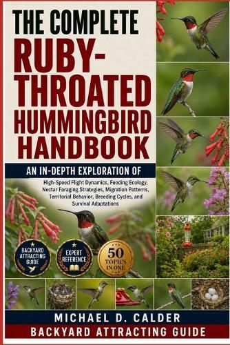 The Complete Ruby-Throated Hummingbird Handbook: An In-Depth Exploration of High-Speed Flight Dynamics, Feeding Ecology, Nectar Foraging Strategies, Migration Patterns, Territorial Behavior, Breeding Cycles, and Survival Adaptations