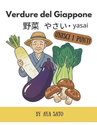 Verdure del Giappone - Unisci i puntini: Unisci i puntini dal 10 al 118 e scopri le verdure giapponesi in italiano, kanji, hiragana, katakana e romaji Alfabeto A-Z 5-8 anni