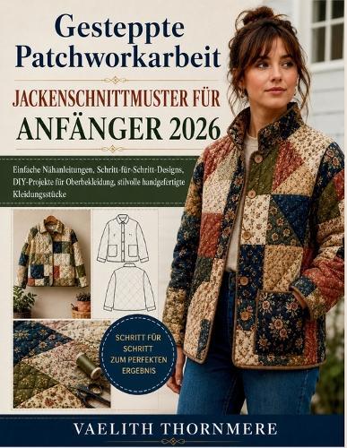 Gesteppte Patchworkarbeit JACKENSCHNITTMUSTER FÜR ANFÄNGER 2026: Einfache Nähanleitungen, Schritt-für-Schritt-Designs, DIY-Projekte für Oberbekleidung, stilvolle handgefertigte Kleidungsstücke