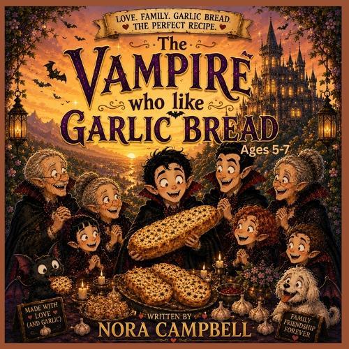 The Vampire Who Loved Garlic Bread: Ages 5-7 Bedtime reading Family story time