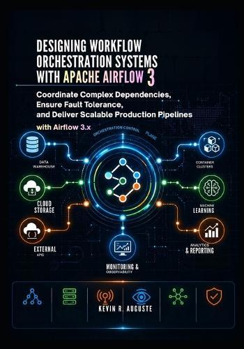 Designing Workflow Orchestration Systems with Apache Airflow 3: Coordinate Complex Dependencies, Ensure Fault Tolerance, and Deliver Scalable Production Pipelines with Airflow 3.x