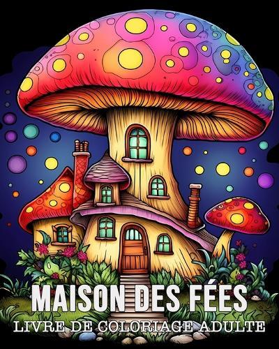 Livre de Coloriage Adulte Maison des Fées: 50 Illustrations Uniques et Magiques