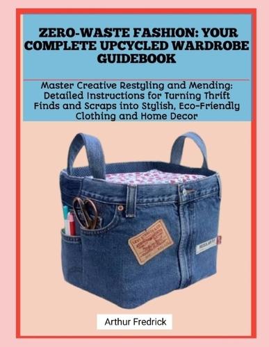 Zero-Waste Fashion: YOUR COMPLETE UPCYCLED WARDROBE GUIDEBOOK: Master Creative Restyling and Mending: Detailed Instructions for Turning Thrift Finds and Scraps into Stylish, Eco-Friendly Clothing and Home Decor