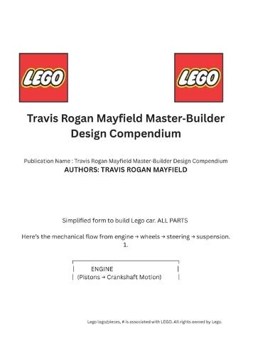 Travis Rogan Mayfield Master Builder Design Compendium