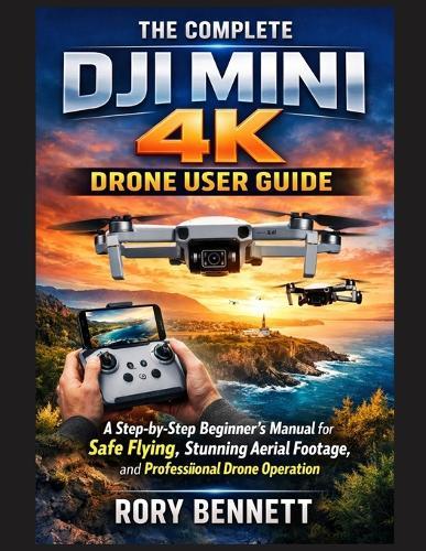 The Complete Dji Mini 4k Drone User Guide: A Step-by-Step Beginner's Manual for Safe Flying, Stunning Aerial Footage, and Professional Drone Operation